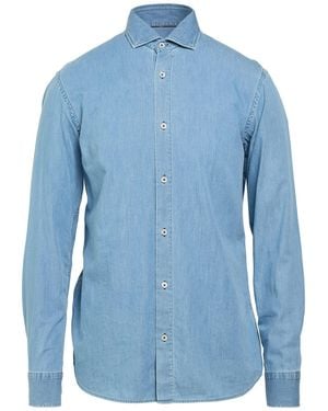Moorer Camisa Vaquera - Azul