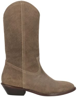 Grey Mer Ankle Boots Leather - Brown