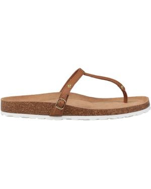 HEY MARLY Thong Sandals - Brown