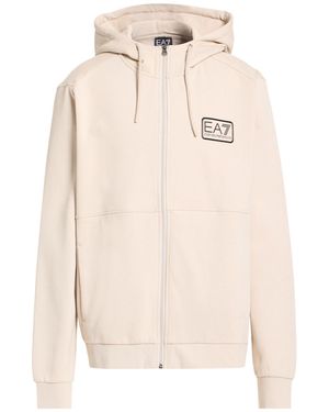 EA7 Sweatshirt Cotton, Elastane - Natural