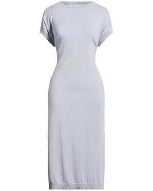 Peserico Midi Dress Cotton - Gray