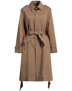 Versace Jeans Couture Overcoat & Trench Coat - Brown