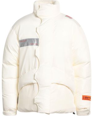 Heron Preston Down Jacket - Natural