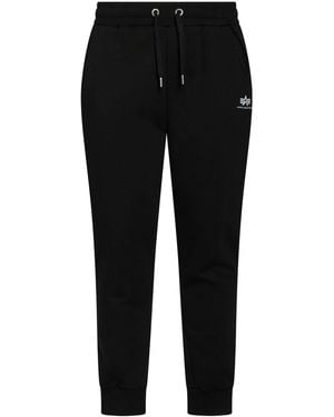 Alpha Industries Pants Cotton, Polyester - Black