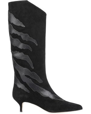GIA COUTURE Knee Boots - Black