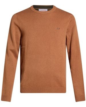 White Wise Jumper - Brown