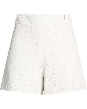 120% Lino Shorts & Bermuda Shorts Linen - White