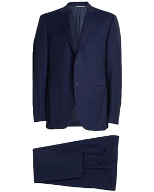Canali Suit Wool - Blue