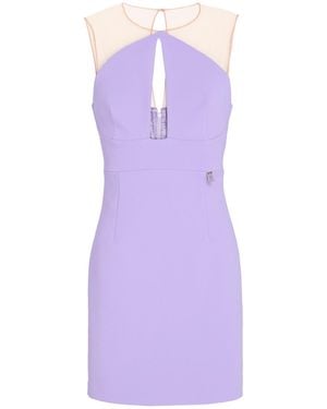 Elisabetta Franchi Minivestido - Morado