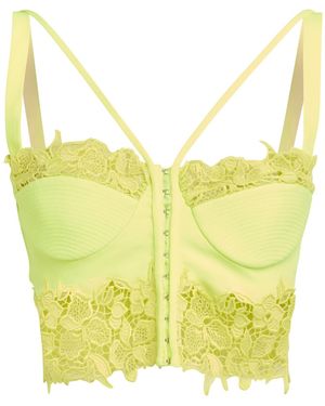 Versace Top Acetate, Viscose, Polyamide - Yellow