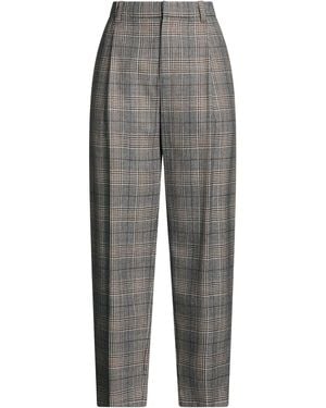 Brunello Cucinelli Pants Virgin Wool, Brass - Gray