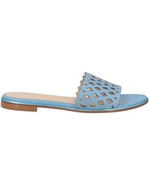Baldinini Sandals Calfskin - Blue