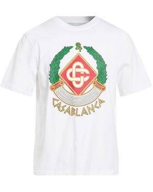 CASABLANCA T-Shirt Organic Cotton - White