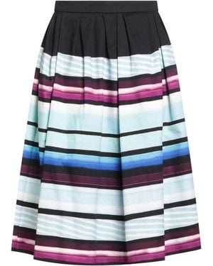 Dries Van Noten Len Lye Midi Skirt Cotton - Black
