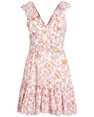 Poupette Light Mini Dress Viscose - Pink