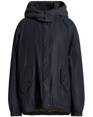 Brunello Cucinelli Puffer Polyester, Cotton - Blue