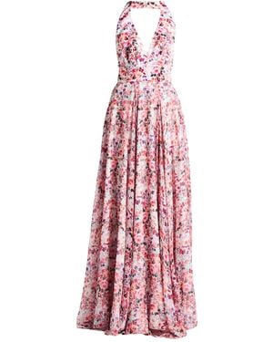 ATELIER LEGORA Maxi Dress Viscose, Polyamide - Pink