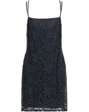 Rebel Queen Mini Dress - Blue