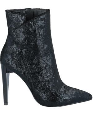 Guess Ankle Boots Textile Fibers - Black