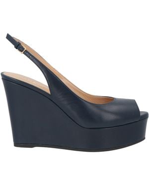 Sergio Rossi Sandals Leather - Blue