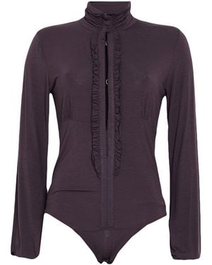 SEVENTY VENEZIA Bodysuit - Purple