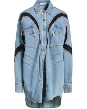Mugler Denim Shirt - Blue