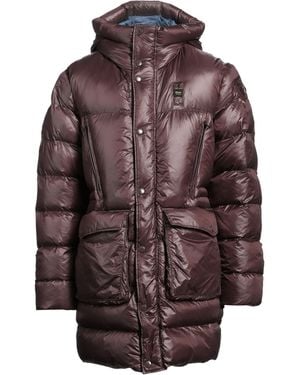 Blauer Puffer - Purple