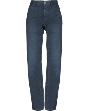 Incotex Slate Pants Cotton, Linen - Blue