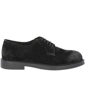 Bekk Lace-Up Shoes Leather - Black