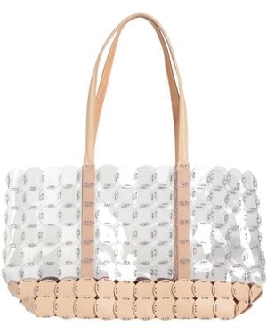Rabanne Shoulder Bag Pvc - White