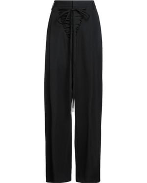 Jean Paul Gaultier Trousers Virgin Wool - Black