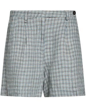 Massimo Alba Azure Shorts & Bermuda Shorts Linen - Blue