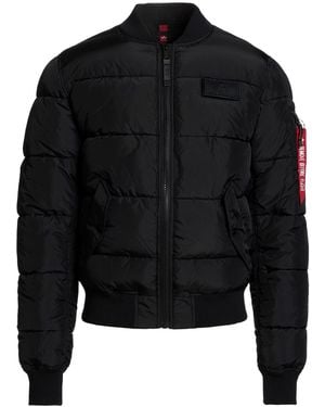 Alpha Industries Puffer Polyester - Black
