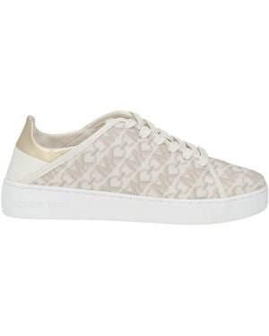 MICHAEL Michael Kors Cream Sneakers Polyurethane, Pvc - White