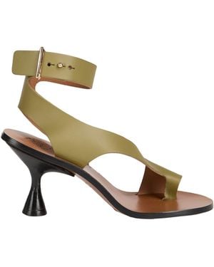Atp Atelier Thong Sandal - Metallic