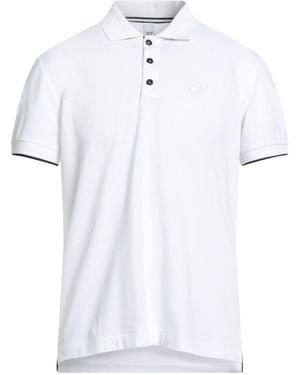 ALPHATAURI Polo Shirt Cotton, Elastane - White