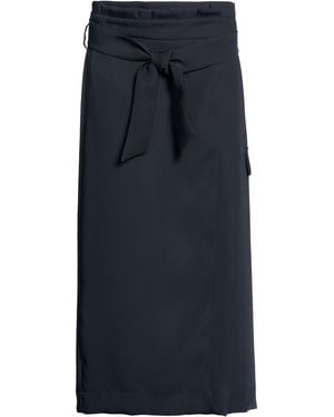 Collection Privée Midnight Midi Skirt Polyester - Blue