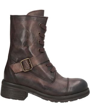 Kobra Ankle Boots - Brown