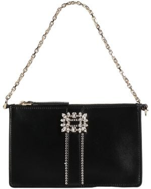 Roger Vivier Handbag Calfskin - Black