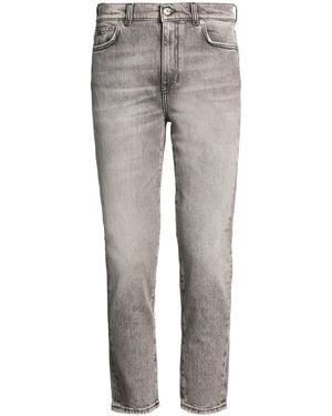 Grifoni Jeans Cotton, Elastane - Gray
