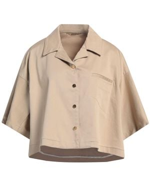 SEVENTY VENEZIA Jacket Cotton, Elastane - Natural