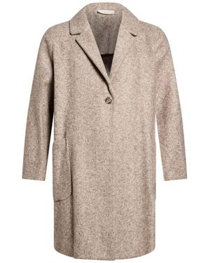 Fedeli Coat Wool, Cashmere, Lycra - Natural