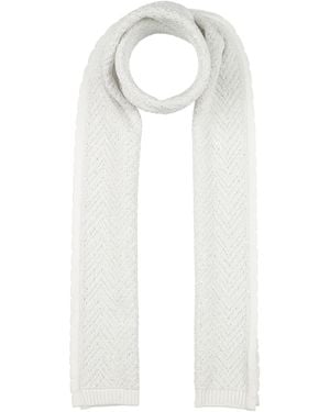 Missoni Scarf Cotton, Polyamide, Polyester - White