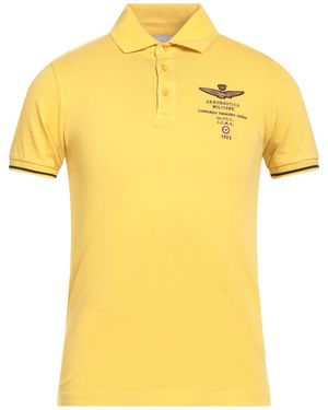 Aeronautica Militare Polo Shirts - Yellow