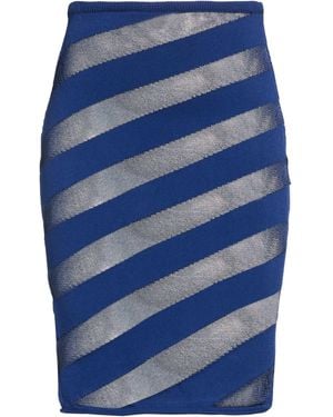 GIMAGUAS Mini Skirt Viscose, Polyester, Recycled Polyester - Blue