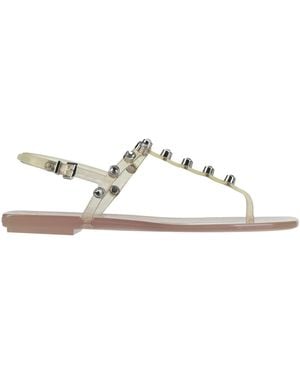 Sergio Rossi Thong Sandal - White