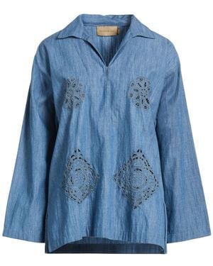 Charlie Joe Top Cotton - Blue