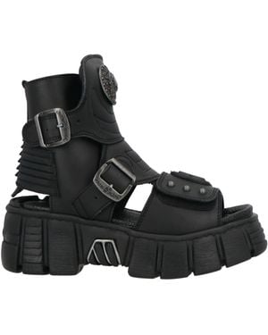 New Rock Sandals - Black