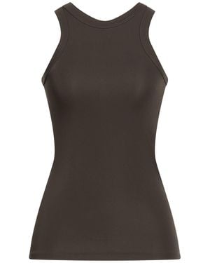 TOTEME Tank Tops - Brown