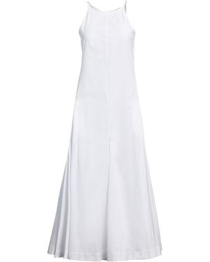 Sportmax 'fabiana' Cotton Dress in Blue | Lyst